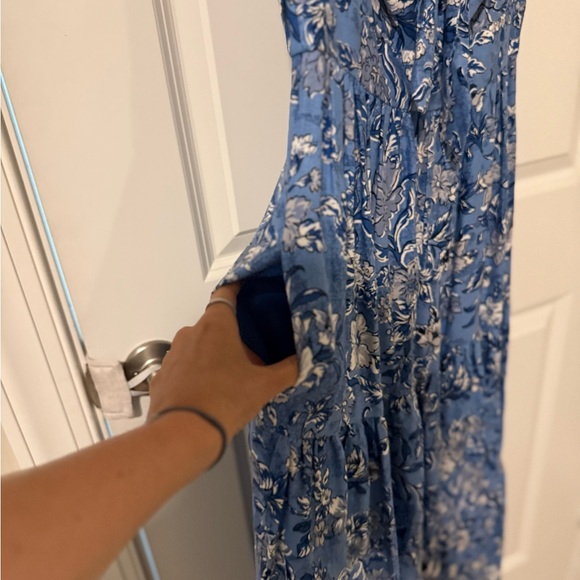 House of Harlow 1960 Blue Floral Dress - Picture 3 of 4